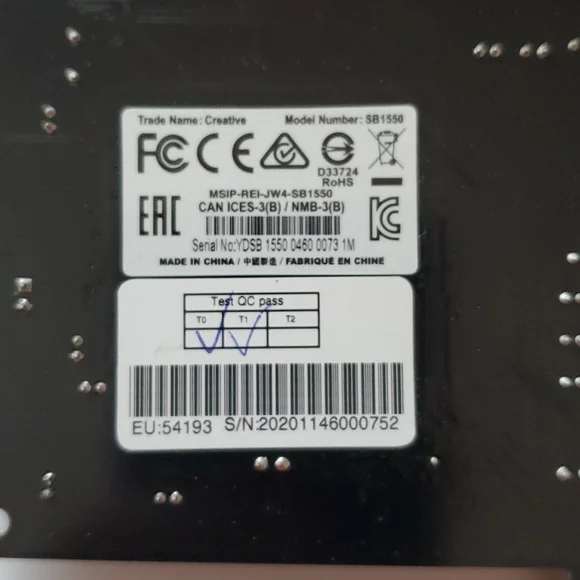 SoundBlaster Audigy RX 7.1 Sound card - Picture 5 of 9